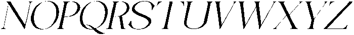 Galino Extra Light Extra Exp Slanted otf (200) Font UPPERCASE