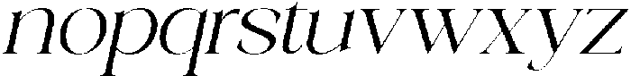 Galino Extra Light Extra Exp Slanted otf (200) Font LOWERCASE
