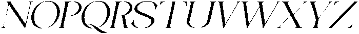 Galino Extra Light Ultra Exp Slanted otf (200) Font UPPERCASE
