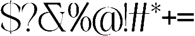 Galino Extra Light otf (200) Font OTHER CHARS