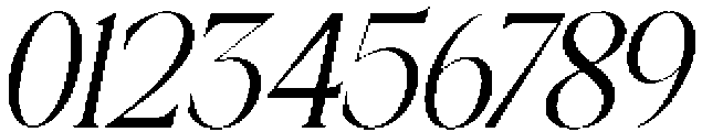 Galino Light Condensed Slanted otf (300) Font OTHER CHARS