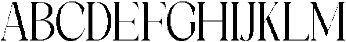 Galino Light Condensed otf (300) Font UPPERCASE