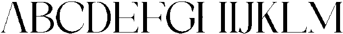 Galino Light Expanded otf (300) Font UPPERCASE