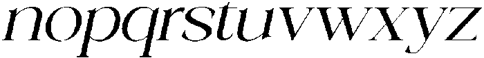 Galino Light Extra Exp Slanted otf (300) Font LOWERCASE