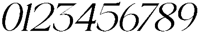 Galino Light Semi Exp Slanted otf (300) Font OTHER CHARS