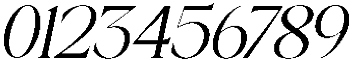 Galino Light Slanted otf (300) Font OTHER CHARS