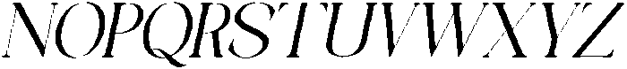Galino Light Slanted otf (300) Font UPPERCASE