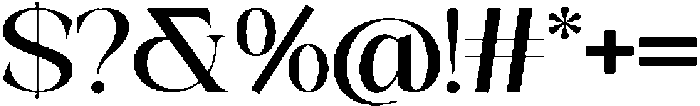 Galino Medium Expanded otf (500) Font OTHER CHARS