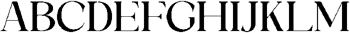 Galino Medium Expanded otf (500) Font UPPERCASE