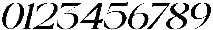 Galino Medium Extra Exp Slanted otf (500) Font OTHER CHARS