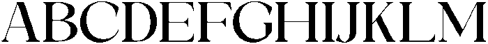 Galino Medium Extra Exp otf (500) Font UPPERCASE