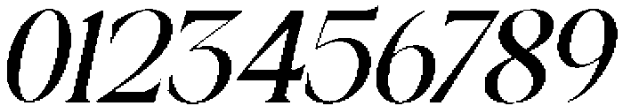 Galino Medium Semi Cond Slanted otf (500) Font OTHER CHARS
