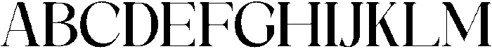 Galino Medium Semi Exp otf (500) Font UPPERCASE