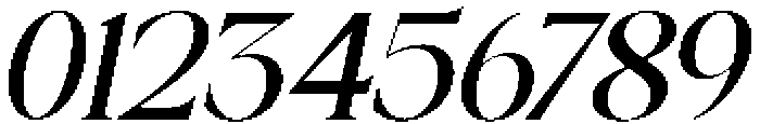 Galino Medium Slanted otf (500) Font OTHER CHARS