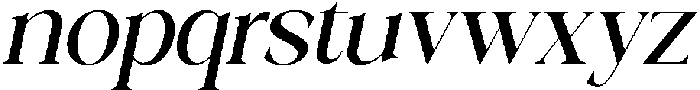 Galino Medium Slanted otf (500) Font LOWERCASE