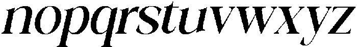 Galino Semi Bold Semi Cond Slanted otf (600) Font LOWERCASE