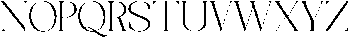 Galino Thin Expanded otf (100) Font UPPERCASE