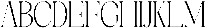 Galino Thin Extra Cond otf (100) Font UPPERCASE