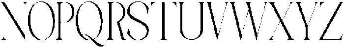 Galino Thin Extra Cond otf (100) Font UPPERCASE