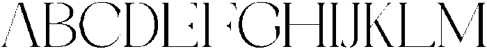 Galino Thin Extra Exp otf (100) Font UPPERCASE