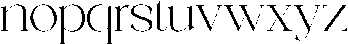 Galino Thin Extra Exp otf (100) Font LOWERCASE