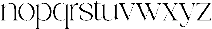 Galino Thin Semi Exp otf (100) Font LOWERCASE