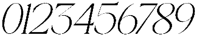 Galino Thin Slanted otf (100) Font OTHER CHARS