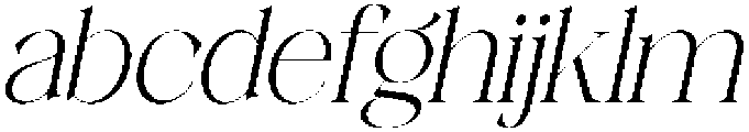Galino Thin Slanted otf (100) FONT