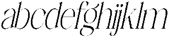 Galino Thin Ultra Cond Slanted otf (100) FONT