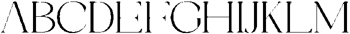 Galino Thin Ultra Exp otf (100) Font UPPERCASE