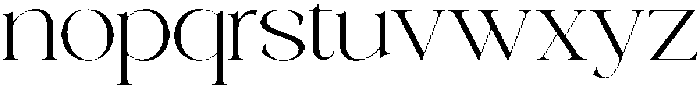 Galino Thin Ultra Exp otf (100) Font LOWERCASE
