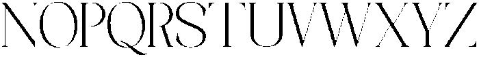 Galino Thin otf (100) Font UPPERCASE