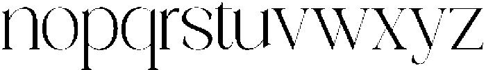 Galino Thin otf (100) Font LOWERCASE