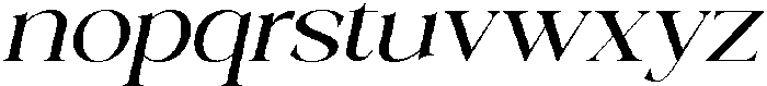 Galino Ultra Exp Slanted otf (900) Font LOWERCASE