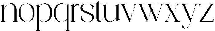 Galino Variable Thin ttf (100) Font LOWERCASE