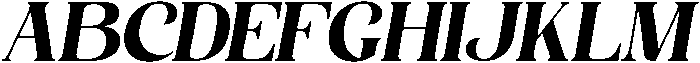 Galinoy Italic otf (400) Font UPPERCASE