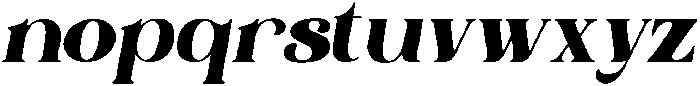 Galinoy Italic otf (400) Font LOWERCASE