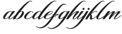 Galisha Script Regular otf (400) Font LOWERCASE