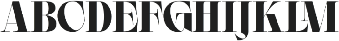 Galium Display Regular otf (400) Font UPPERCASE