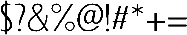 Gallagher otf (400) Font OTHER CHARS