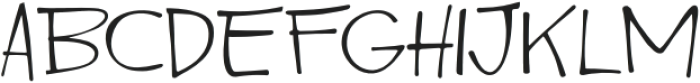 Gallamfo otf (400) Font UPPERCASE