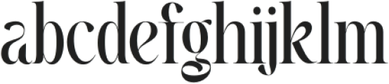 Galliget Regular otf (400) Font LOWERCASE