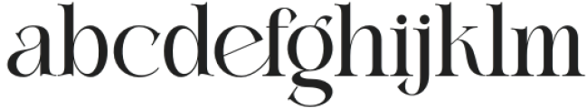 Gallina Regular otf (400) Font LOWERCASE