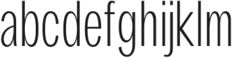 Gallinari Extralight Condensed otf (200) Font LOWERCASE