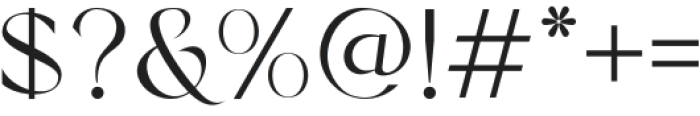 Gallira Regular otf (400) Font OTHER CHARS