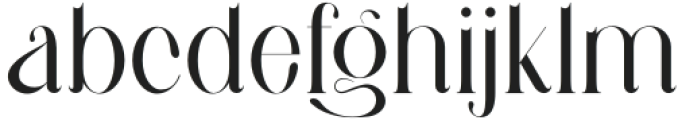 Gallits Regular otf (400) Font LOWERCASE