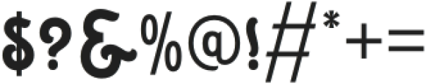 Galmoru Regular otf (400) Font OTHER CHARS