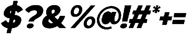 Galnero Italic otf (400) Font OTHER CHARS