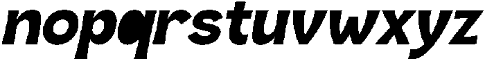 Galnero Italic otf (400) Font LOWERCASE