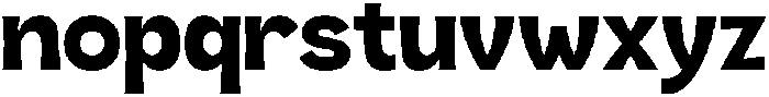 Galnero Regular otf (400) Font LOWERCASE